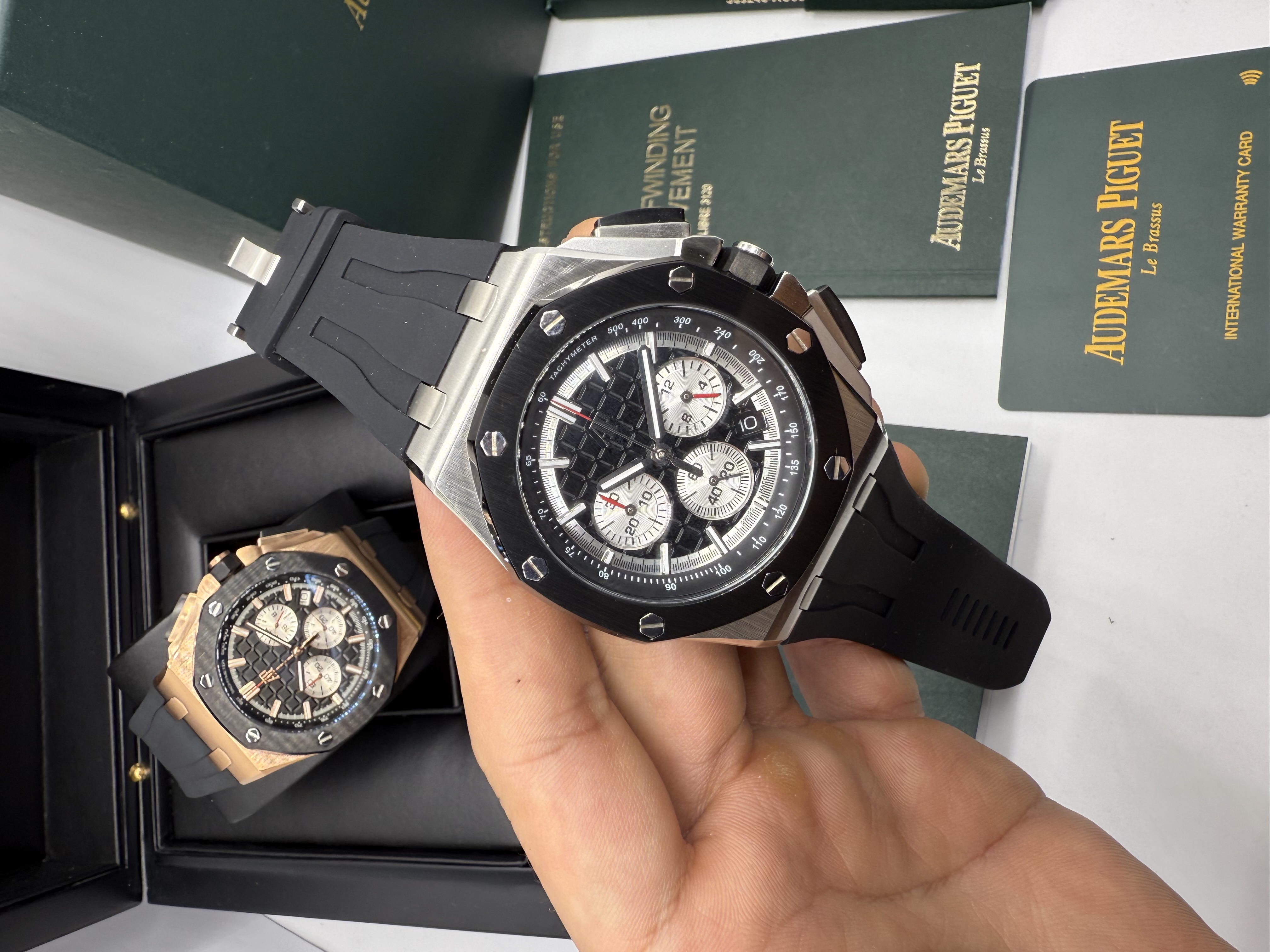 Audemars Piguet Royal Oak Offshore Cronógrafo Panda inverso | EMPÓRIO 7